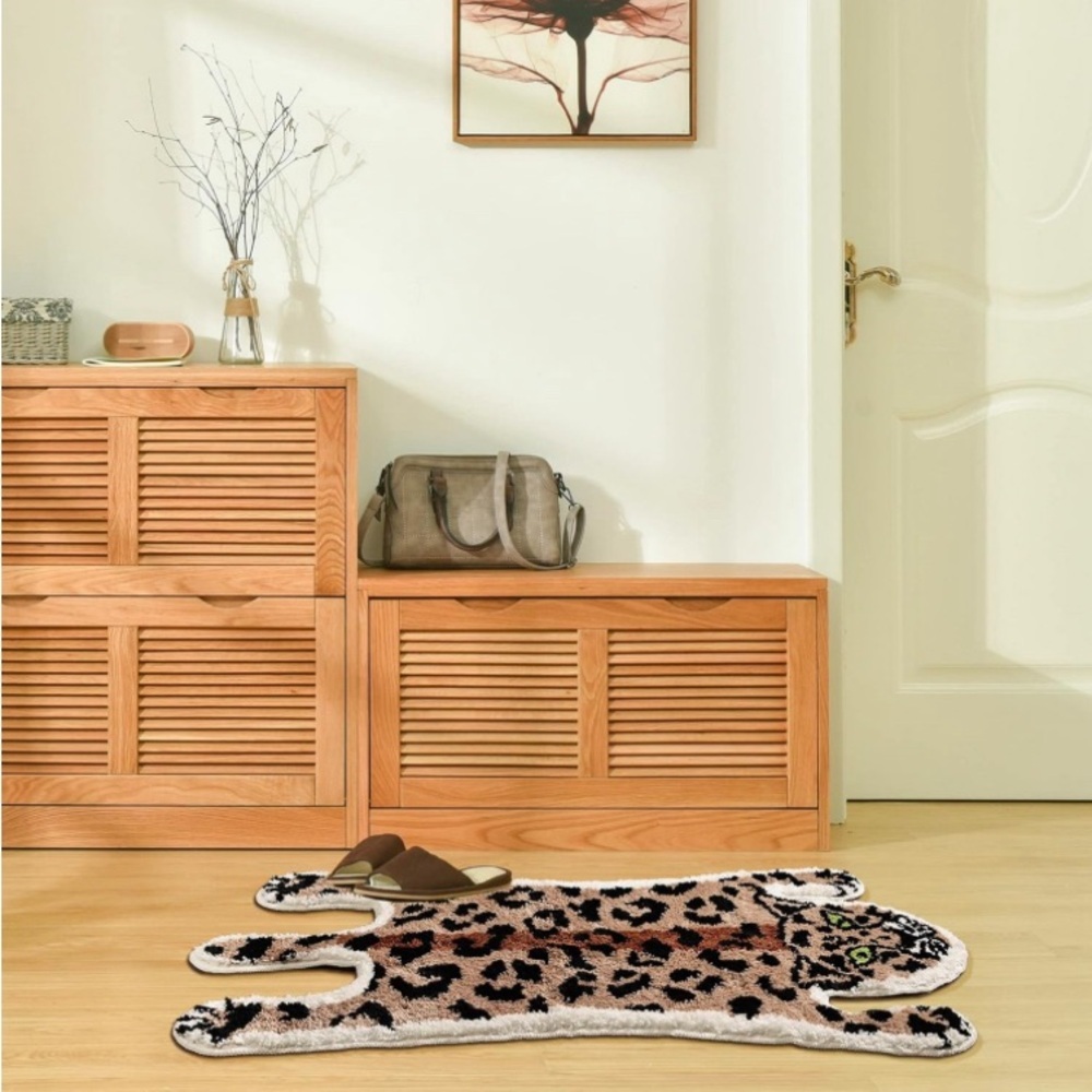 Leopard Non Slip Mat Rug - Picture 3 of 16